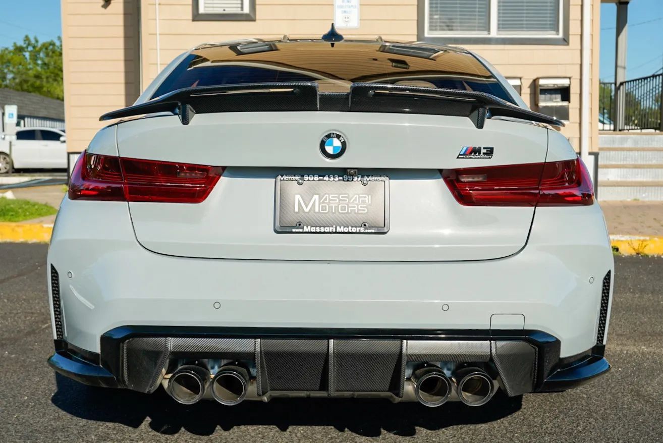Used 2021 BMW M3 Competition w/ M Carbon Exterior Package RWD image 6