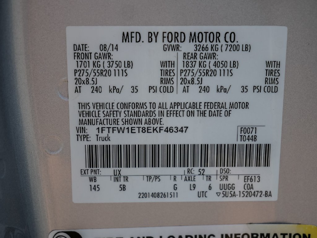 Used 2014 Ford F150 FX4 w/ Equipment Group 402A Luxury AWD/4WD image 39
