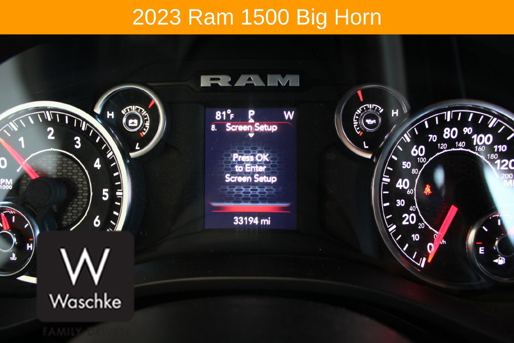 Used 2023 RAM 1500 Big Horn AWD/4WD image 45
