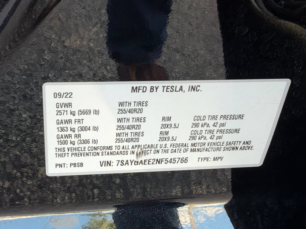 Used 2022 Tesla Model Y Long Range AWD/4WD image 40