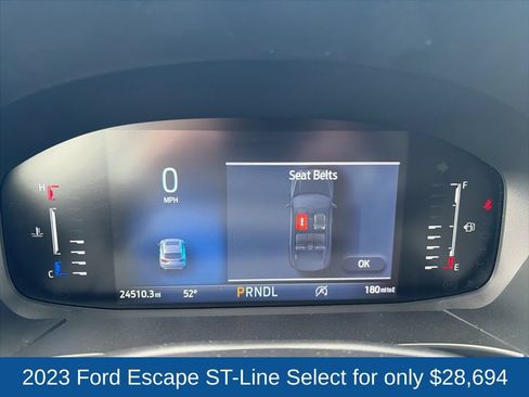 Certified 2023 Ford Escape ST-Line Select w/ Tech Pack #1 AWD/4WD image 2
