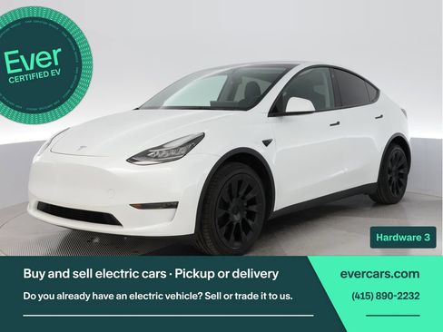 Used 2023 Tesla Model Y Long Range AWD/4WD image 1