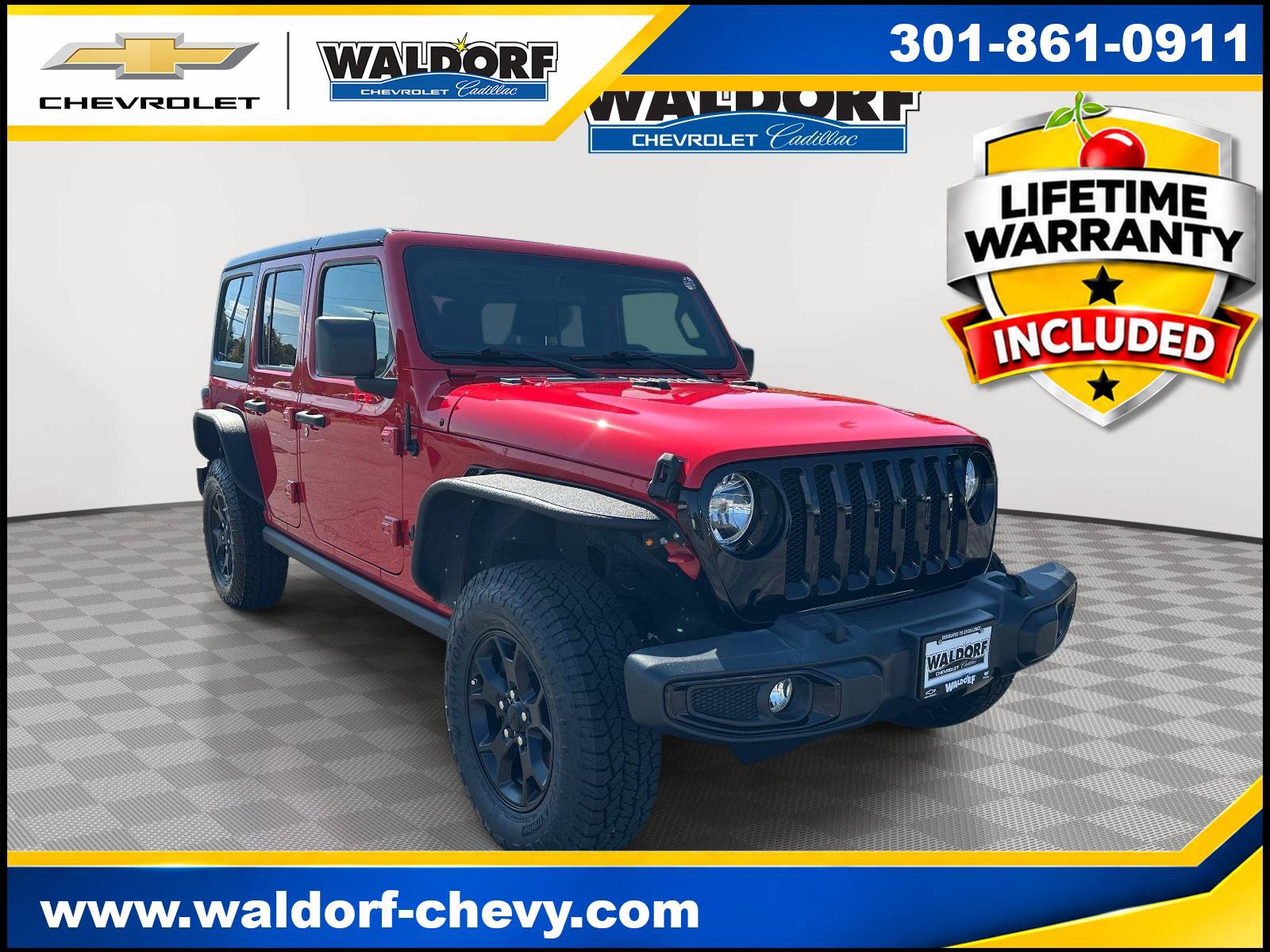 Used 2021 Jeep Wrangler Unlimited Sport AWD/4WD image 1