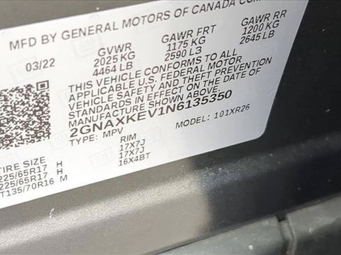 Used 2022 Chevrolet Equinox LT FWD image 22