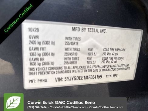 Used 2021 Tesla Model Y Long Range AWD/4WD image 30