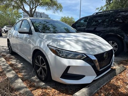 Used 2021 Nissan Sentra SV FWD image 1