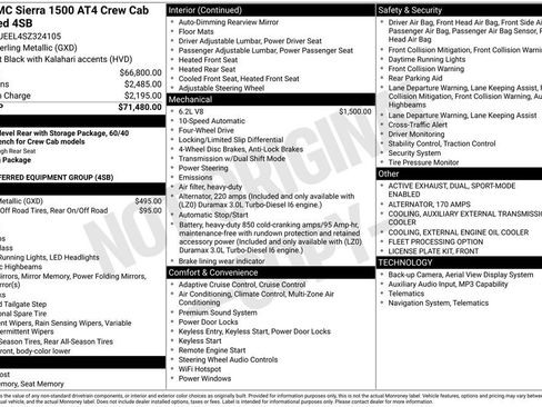 Used 2025 GMC Sierra 1500 AT4 AWD/4WD image 24