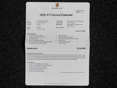 Used 2020 Porsche 911 Carrera S image 4