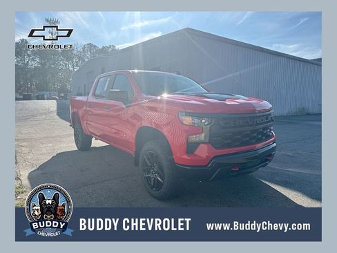 New 2026 Chevrolet Silverado 1500 Custom Trail Boss AWD/4WD image 1