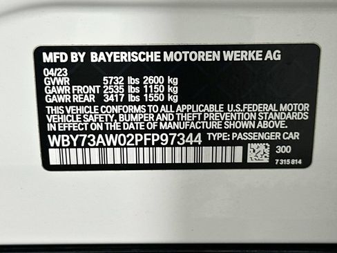Certified 2023 BMW i4 eDrive40 w/ M Sport Package RWD image 33