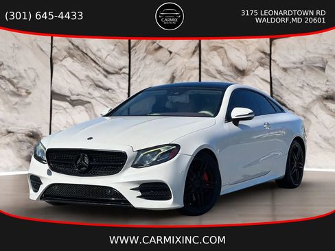 Used 2018 Mercedes-Benz E 400 Coupe w/ Premium 2 Package image 1
