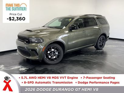 New 2026 Dodge Durango GT w/ Blacktop Package