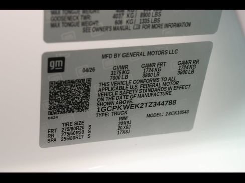 New 2026 Chevrolet Silverado 1500 RST w/ RST Select Package AWD/4WD image 27