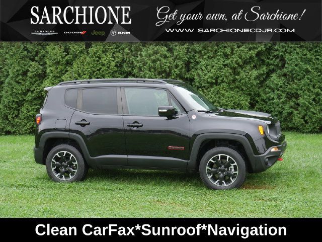 Used 2023 Jeep Renegade Trailhawk w/ Sun/Sound Group AWD/4WD image 1
