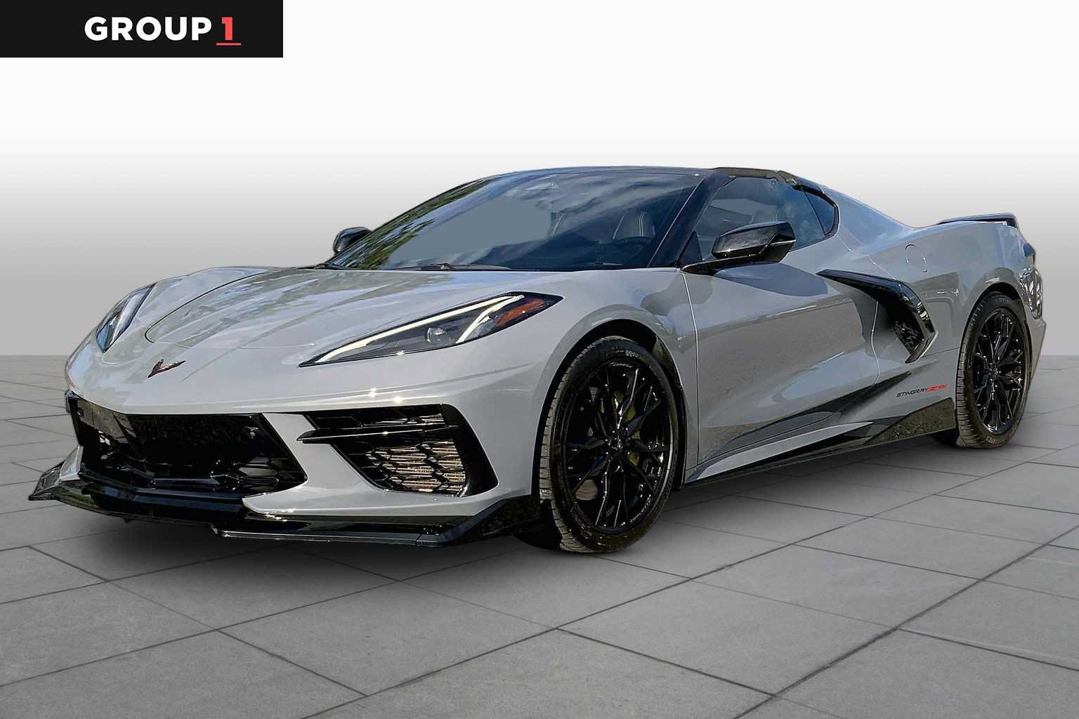 Used 2024 Chevrolet Corvette Stingray Premium Cpe w/ Z51 Performance Package RWD image 1