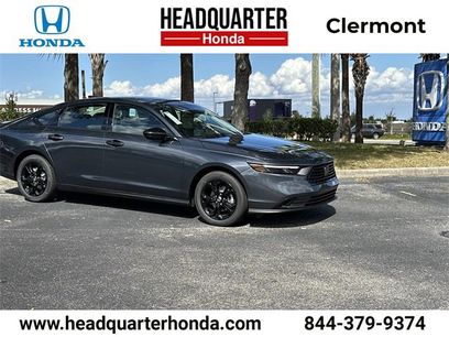 New 2025 Honda Accord SE