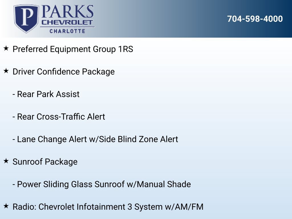 Certified 2024 Chevrolet Trax RS w/ Sunroof Package FWD image 7