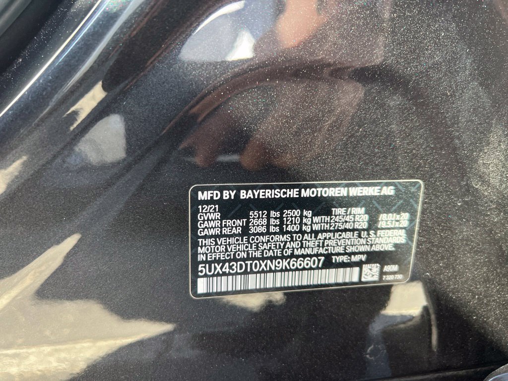 Used 2022 BMW X4 M40i w/ Premium Package AWD/4WD image 26