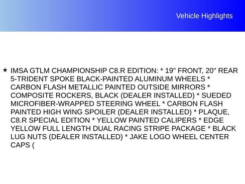 Used 2022 Chevrolet Corvette Stingray Premium Conv image 13