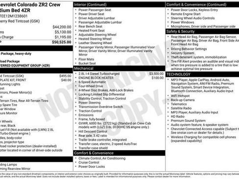 Certified 2021 Chevrolet Colorado ZR2 AWD/4WD image 2