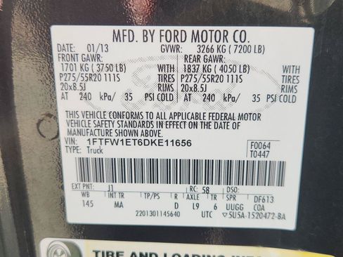 Used 2013 Ford F150 XLT w/ Luxury Equipment Group AWD/4WD image 28