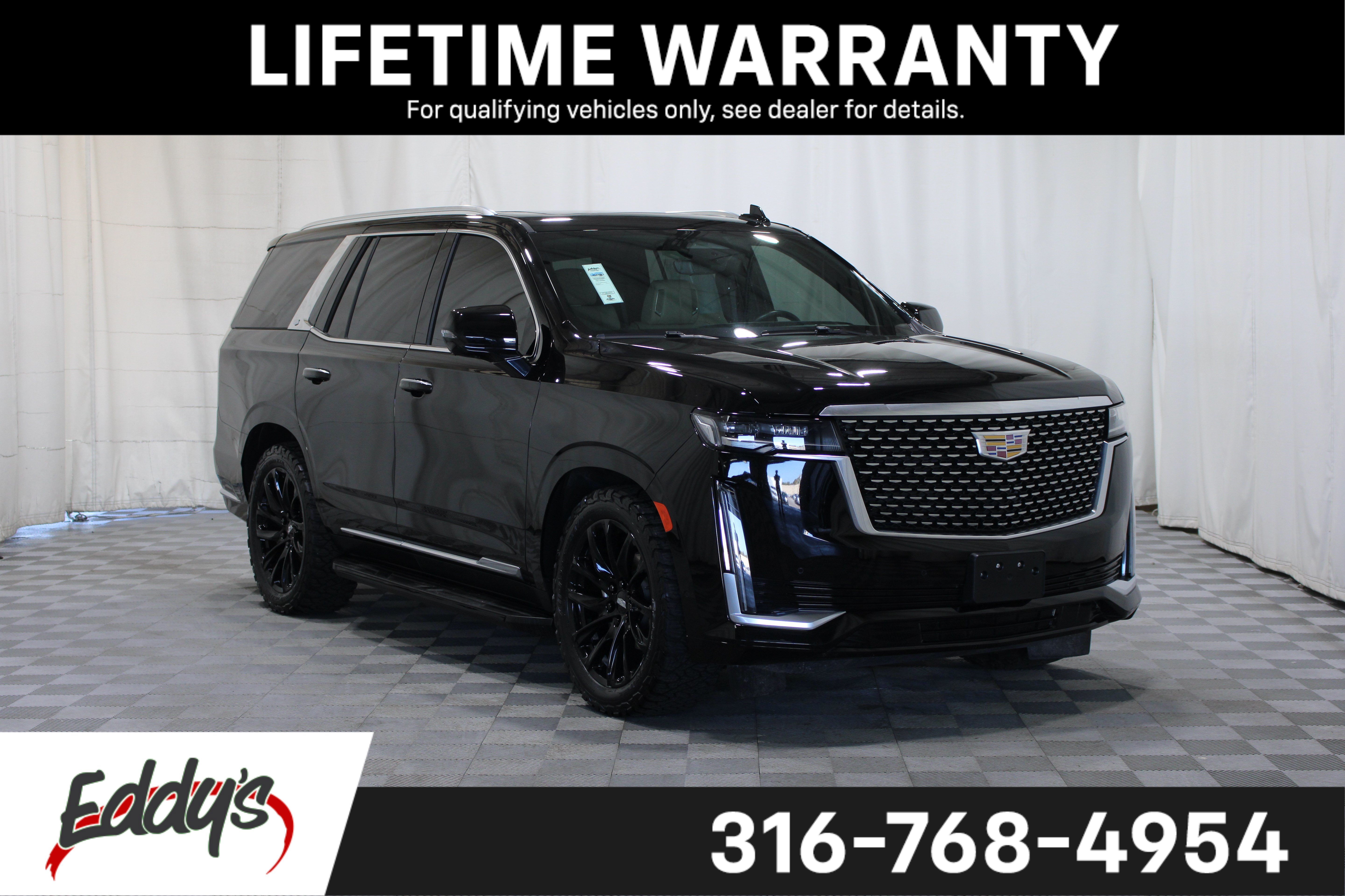Used 2021 Cadillac Escalade Premium Luxury w/ Driver Assist Tech Package AWD/4WD image 1