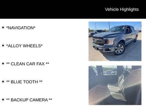 Used 2019 Ford F150 XLT w/ Equipment Group 302A Luxury image 4