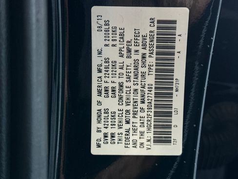 Used 2013 Honda Accord LX image 26