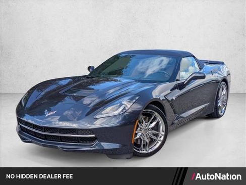 Used 2014 Chevrolet Corvette Stingray Convertible w/ 2LT Preferred Equipment Group RWD image 1