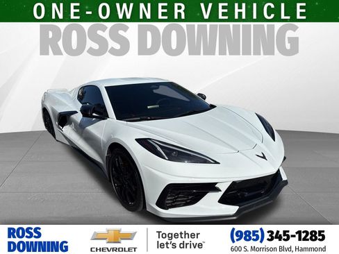 Certified 2024 Chevrolet Corvette Stingray Preferred Cpe w/ 2LT RWD image 1
