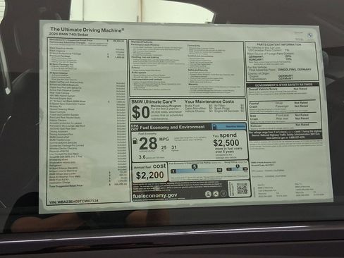 New 2026 BMW 740i 740i w/ Premium Package image 29