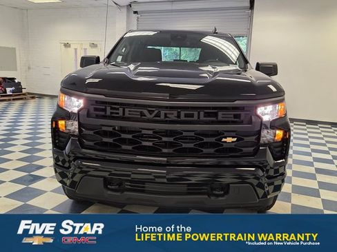 New 2026 Chevrolet Silverado 1500 Custom w/ Turbomax Blackout Package AWD/4WD image 2