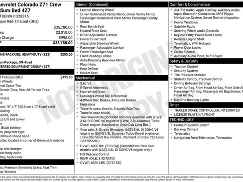 Used 2017 Chevrolet Colorado Z71 image 3