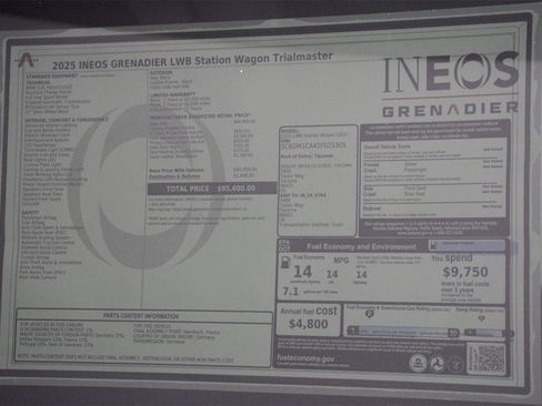 New 2025 INEOS Grenadier Trialmaster Edition image 23