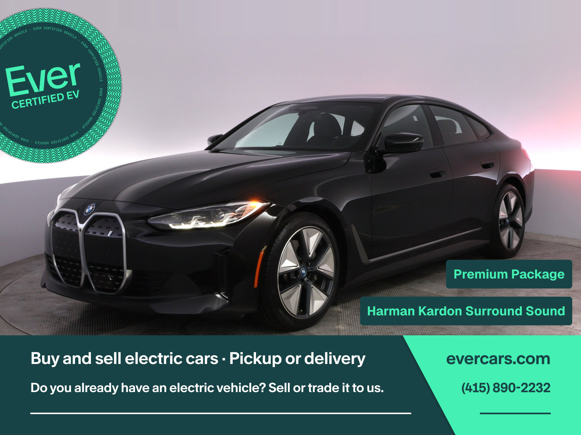 Used 2023 BMW i4 eDrive35 RWD image 1