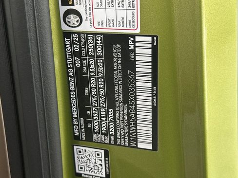 Used 2025 Mercedes-Benz G 63 AMG 4MATIC image 30