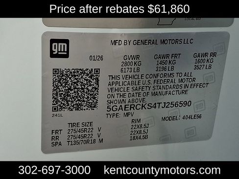 New 2026 Buick Enclave Avenir w/ Super Cruise Package image 22