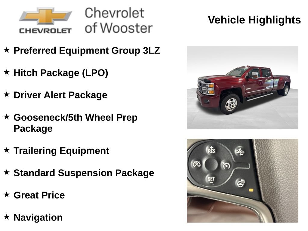 Used 2017 Chevrolet Silverado 3500 High Country AWD/4WD image 2
