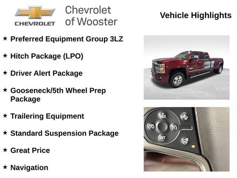 Used 2017 Chevrolet Silverado 3500 High Country AWD/4WD image 2