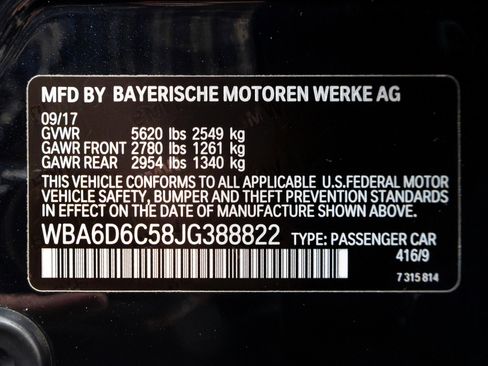 Used 2018 BMW 650i Gran Coupe xDrive AWD/4WD image 71