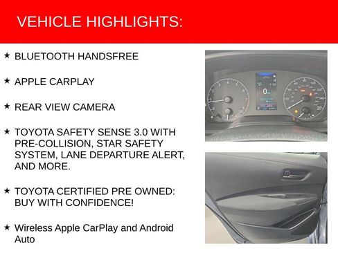 Certified 2025 Toyota Corolla LE w/ Convenience Package FWD image 9