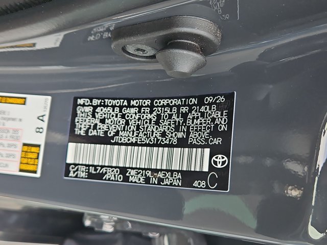 New 2027 Toyota Corolla LE w/ LE Premium Package FWD image 16