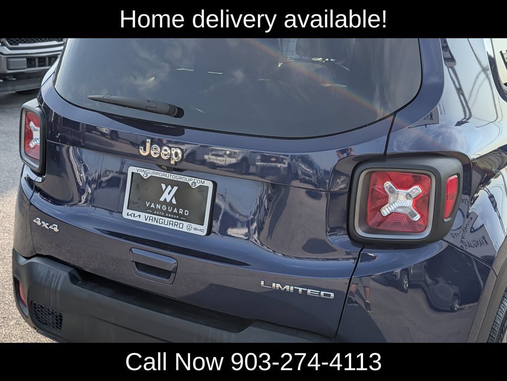 Used 2020 Jeep Renegade Limited w/ UConnect 8.4 Nav Group AWD/4WD image 9