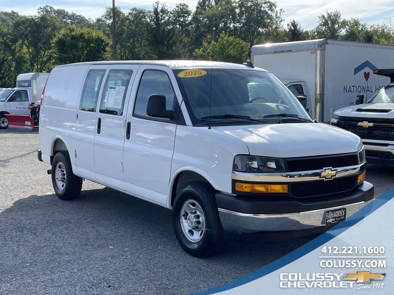 Certified 2025 Chevrolet Express 2500 w/ Driver Convenience Package RWD image 1