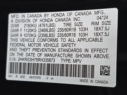 Certified 2024 Honda CR-V EX-L image 36