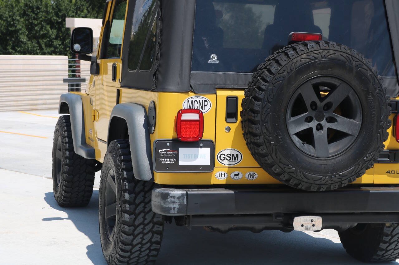 Used 2004 Jeep Wrangler X w/ Convenience Group AWD/4WD image 61