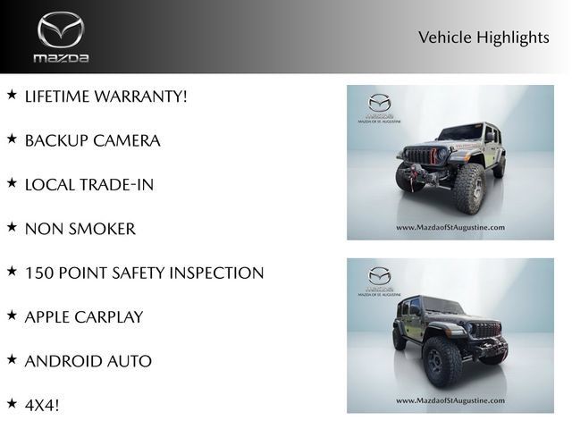 Used 2021 Jeep Wrangler Unlimited Rubicon AWD/4WD image 2