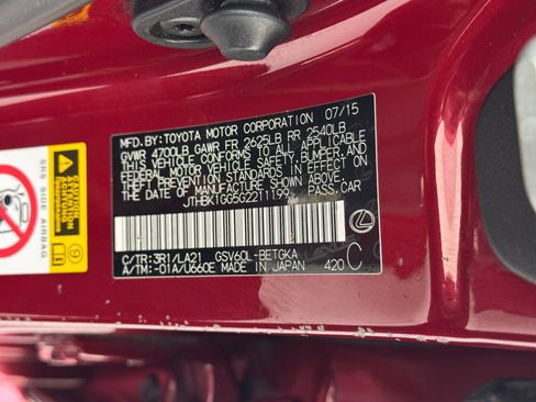 Used 2016 Lexus ES 350 Premium w/ Navigation System Package image 45