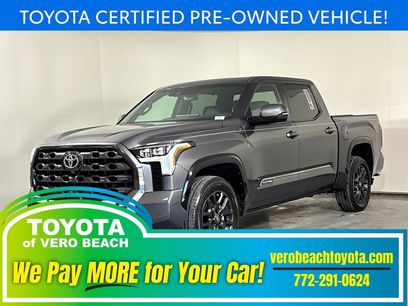 Certified 2025 Toyota Tundra Platinum