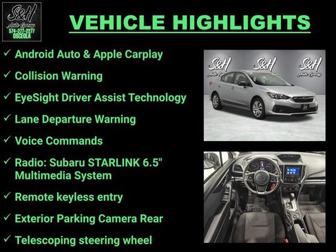 Used 2022 Subaru Impreza 2.0i AWD/4WD image 3